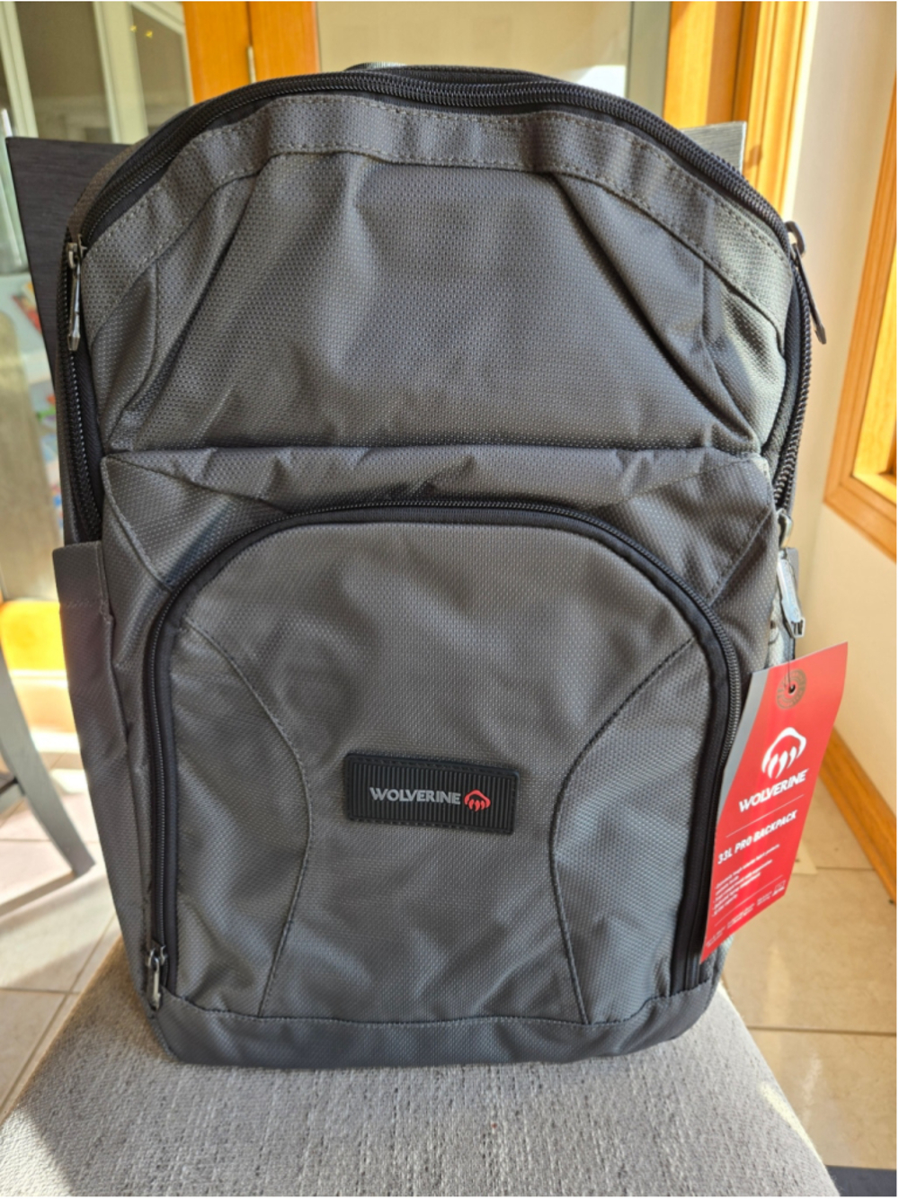 Men's Wolverine 33L Pro Backpack One Size Grey and Black